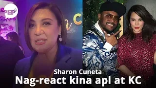 Panoorin ang reaksyon ni Sharon Cuneta sa balitang nagde-date sina KC Concepcion at apl.de.ap