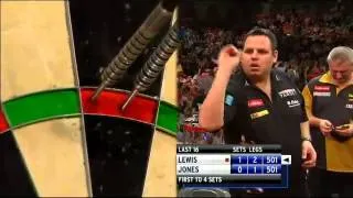 Adrian Lewis Vs Wayne Jones PDC World Championship 2012