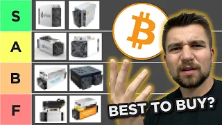 These are the BEST Bitcoin Miners to Buy RIGHT NOW!