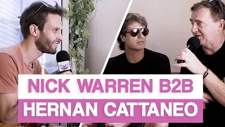 HERNAN CATTANEO B2B NICK WARREN l'interview des patrons de la HOUSE et TECHNO PROGRESSIVE