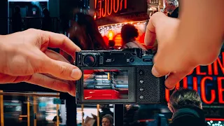 POV: Photographer Wanders London at night  - Fujifilm X100V 📸
