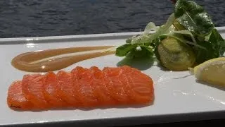 Gravlax with Chef Marten Karlsson of Sweden's Fjäderholmarna Krog