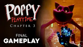 Gameplay POPPY PLAYTIME Capítulo 3 🌹 FINAL - CATNAP y The Hour of Joy  [Español]