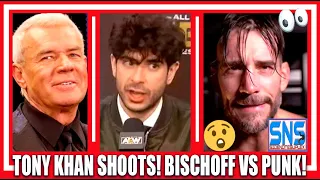 Tony Khan flips! Eric Bischoff calls CM Punk AEW financial flop (update)