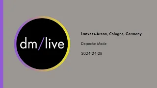 Depeche Mode live on April 8, 2024 in Cologne - last concert of Memento Mori Tour - full audio