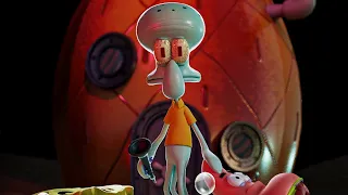 ADA YANG ANEH DENGAN SQUIDWARD DIA KELIATAN MURUNG.... Sinister Squidward