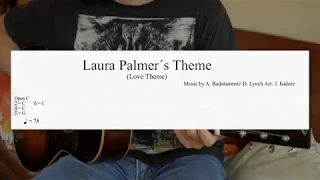 Laura Palmer's Theme - Twin Peaks (cover) Acoutic Guitar TAB