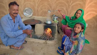 Pakistani Hindu Family Morning Rotane in Summer | Cooking Village Food | Village Life Pakistan