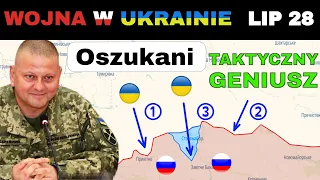 28 LIP: SPRYTNE! Ukraińcy Oszukali Rosjan i PRZEŁAMALI ŚRODEK | Wojna w Ukrainie Wyjaśniona