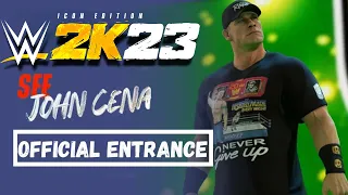 WWE 2K23 John Cena Full Entrance! (4K/60FPS)