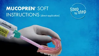 Mucopren® Soft - High wearing comfort soft, durable denture reline material