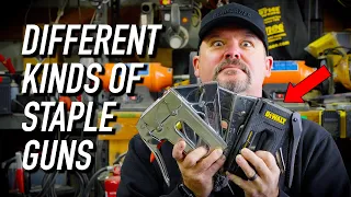 Do You Know The Difference Between These Staple Guns? || Dr Decks