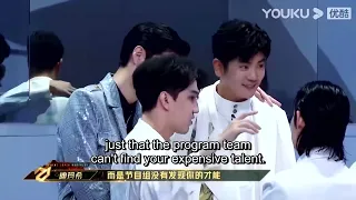 【SUB】迪玛希Dimash  comforts Zhang Xiaolong  💖 Backstage Highlight Shine! Super Brothers S2 #shorts