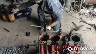 Съёмник для демонтажа гильз с двигателя д 240
