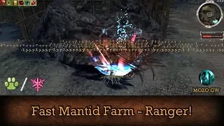 FAST Mantid Farm - Guild Wars Ranger Farm R/A - HM