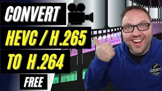 🎥 How to Convert HEVC H.265 to H.264 | Free |  HandBrake