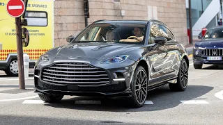 NEW Aston Martin DBX 707 - Acceleration Sounds & Driving in Monaco !