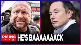 Alex Jones RETURNS to X, THANKS Elon Musk for ENDING CENSORSHIP on Twitter