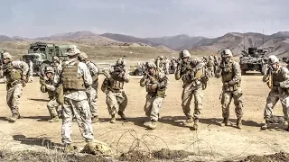 Marines Practice with Live Grenades, M203 Grenade Launcher and M4/M16 Rifles