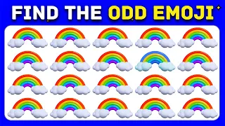 FIND THE ODD EMOJI OUT in these Odd Emoji Quizzes | Odd One Out Puzzle | Find The Odd Emoji Quizzes