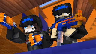 Nerf Gun Survival - Minecraft Animation