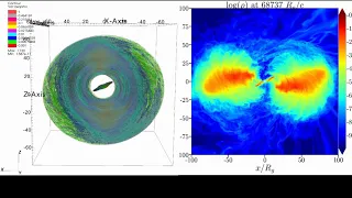 GPU-accelerated GRMHD simulation of a very thin and tilted black hole accretion disk