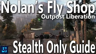 Far Cry 5 - Nolan's Fly Shop Stealth Outpost Liberation Undetected, Walk-through (Hard) 4K