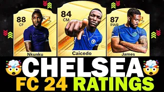 FIFA 24 | CHELSEA PLAYER RATINGS in FC24! 🤯🦁 ft.Caicedo, Nkunku, Reece James…