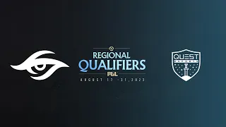 Team Secret vs Quest Esports – Game 3 - Regional Qualifiers - EEU