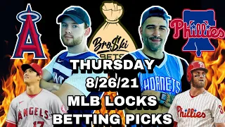 Today’s FREE MLB Betting Picks (Thursday 8/26/21)