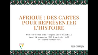 Conférence avec François-Xavier Fauvelle | 14 novembre 2019