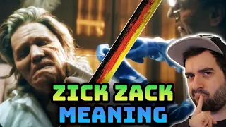Learn German with Rammstein - Zick Zack: English translation and meaning of the lyrics explained