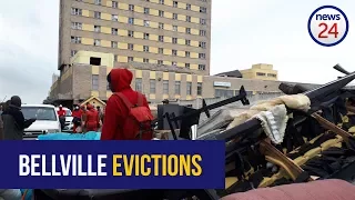 Red Ants carrying out an eviction at Boston Centre in Bellville