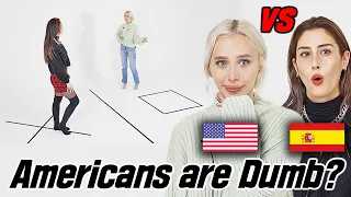 Are Americans Really the Stupidest around the world? (Quiz Battle between American and Spanish)