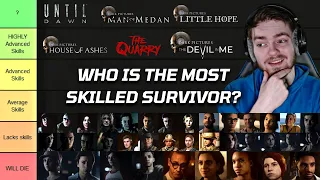 Which character is the most skilled Survivor? | Supermassive Games Tierlist