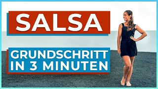 SALSA GRUNDSCHRITT IN 3 MINUTEN | Melissa Ortiz Gomez | Tanzgrundschritte für Anfänger Paartanz