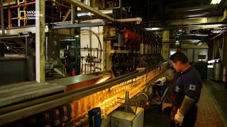 La fabrication des bouteilles de Corona