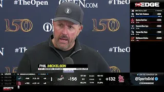 Phil Mickelson Tells Reporter To "Let It Go"