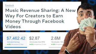 You Can Now Earn Money on Facebook Using Licensed Music