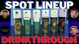 Green Spot, Yellow Spot, Red Spot and Blue Spot | Drinkthrough(tm) | Curiosity Public