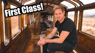 FIRST CLASS PERU RAIL TRAIN - 10 Hour Train Across PERU!