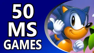 Top 50 Sega Master System Games (Alphabetical Order)