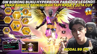 GW BORONG BUKU HYPERBOOK LEGEND PARADOX!! WORTH IT BANGET CUY MODAL 99 DM 😱 - FREE FIRE