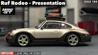 『MY MINI CAR WORLD』UNBOXING MINI GT 1/64 RUF RODEO - PRESENTATION