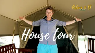 Moved to new digs | Elephant Creek Self-Catering Tented Camp at Mana Pools | SafariLife S1E17