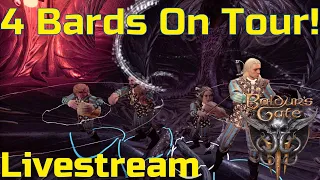 Bardershop Quartet Meet On The Nautiloid - Livestream Baldur's Gate 3 Patch 8