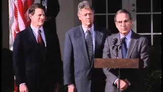 President Clinton Signing the Family Medical & Leave Act