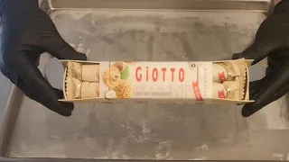 ASMR - Giotto -World best Ice Cream Rolls  -30°C , delicious