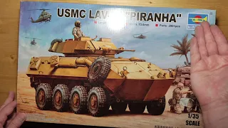 (Обзор на модель) USMC LAV-25 "Piranha" от Trumpeter арт. 00349