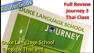 Learn Thai in Bangkok - Duke Language School Journey 3 Class Review